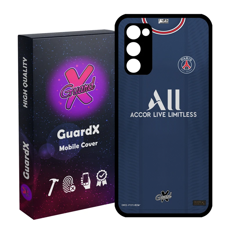 کاور گارد ایکس طرح PSG مدل Glass50360 مناسب برای گوشی موبایل سامسونگ Galaxy S20 FE