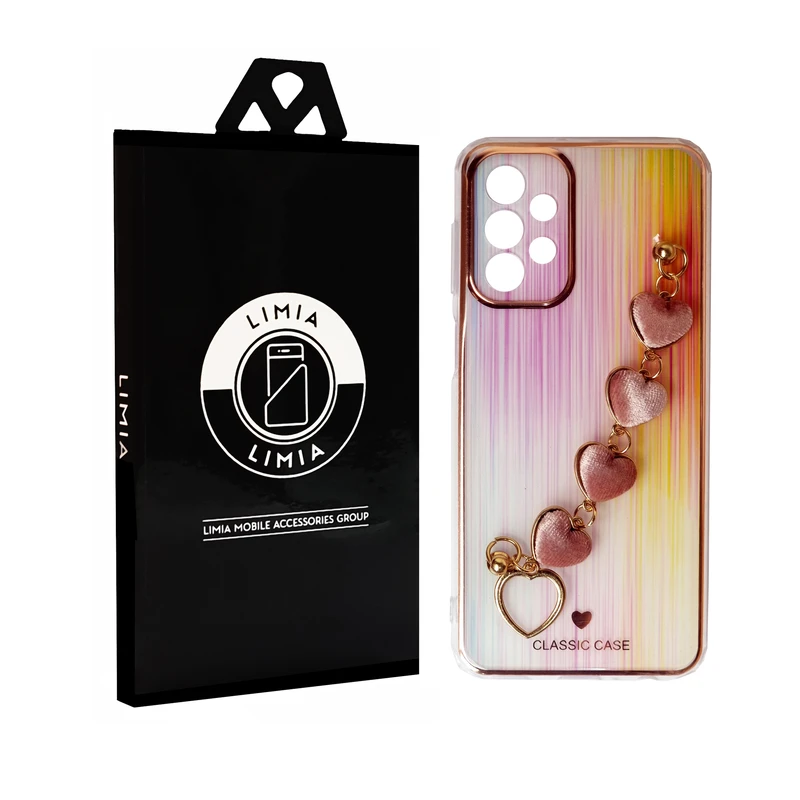 کاور لیمیا مدل فانتزی طرح آبرنگی کد 384 مناسب برای گوشی موبایل سامسونگ Galaxy A53 به همراه آویز