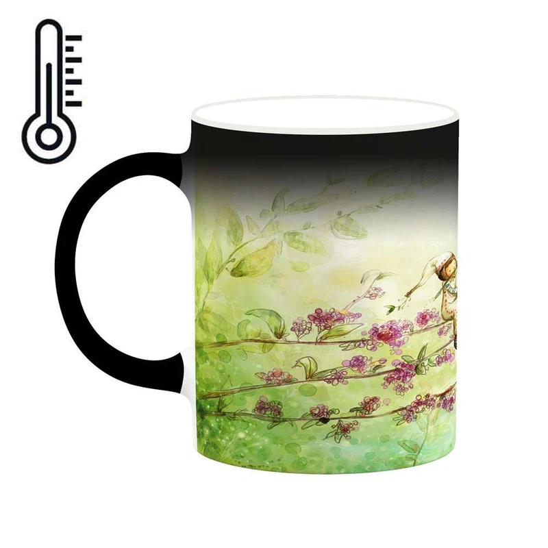 ماگ حرارتی کاکتی مدل دنیای فانتزی کد mgh18631