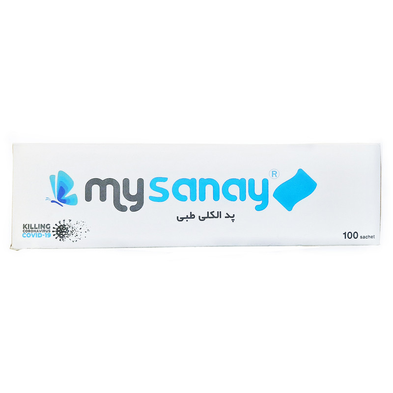 پد الکلی مای سانای مدل A1 بسته 100 عددی