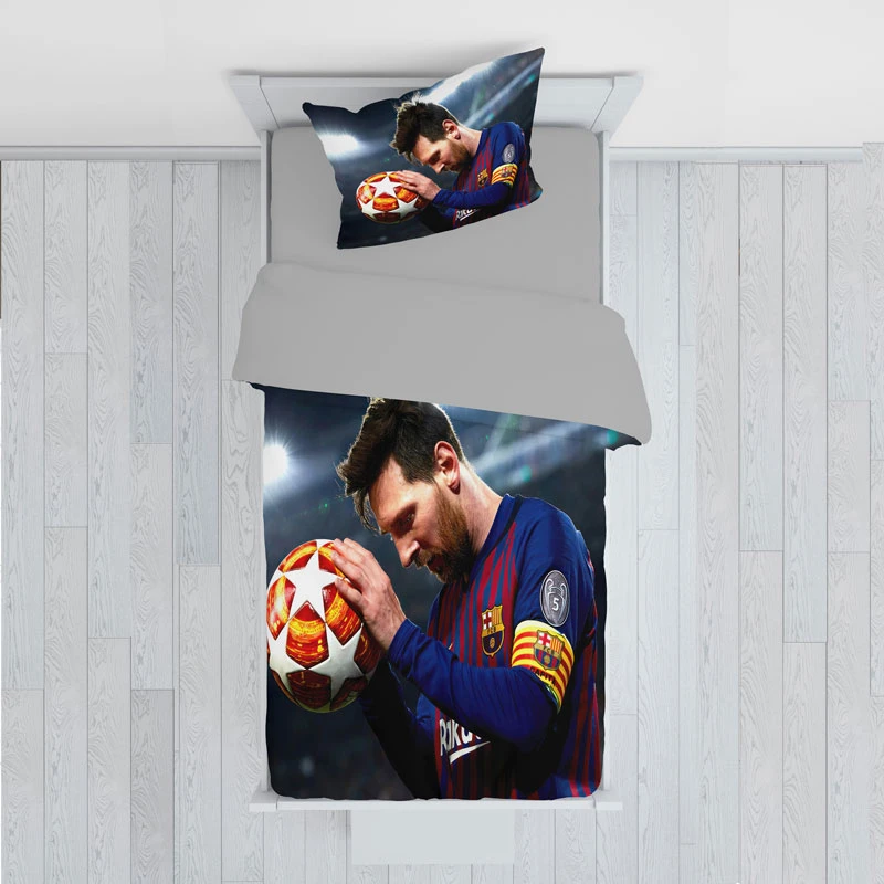 سرویس روتختی مدل لیونل مسی TXY284 تک نفره 5 تکه