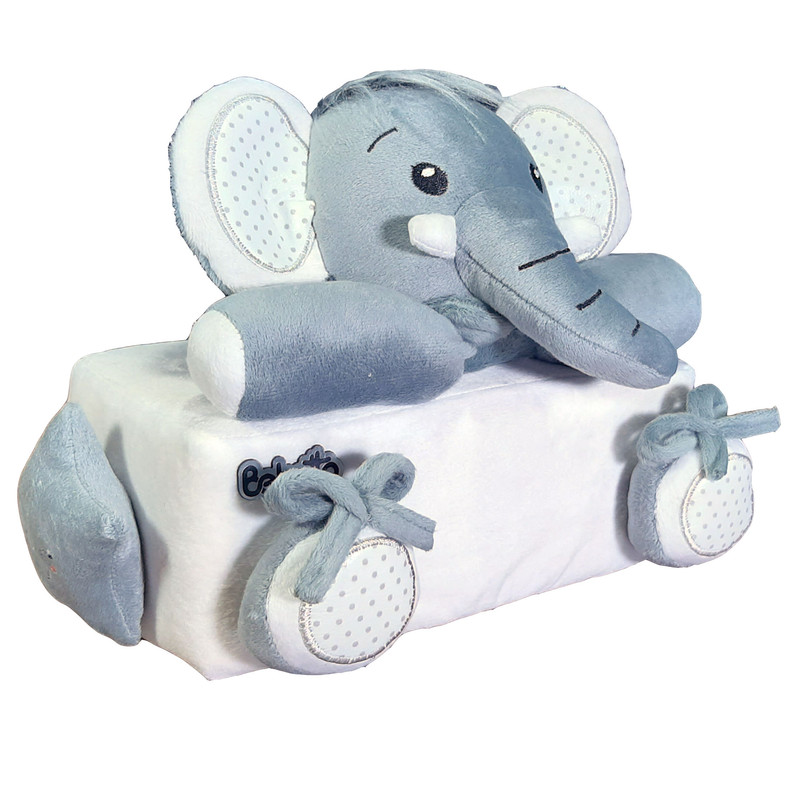 کاور دستمال کاغذی و سطل کودک مدل فیل