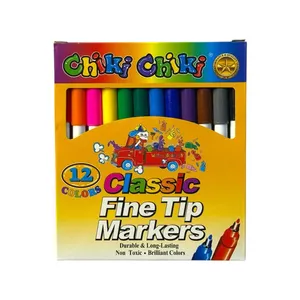 ماژیک رنگ آمیزی چیکی چیکی کد 1200 بسته 12 عددی
