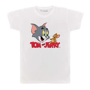 تی شرت بچگانه پرمانه طرح tom and jerry کد pmt.2950