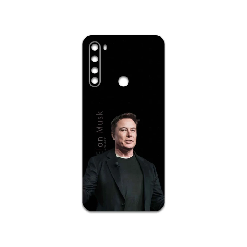 برچسب پوششی ماهوت مدل Elon-Musk مناسب برای گوشی موبایل شیائومی Redmi Note 8 2021