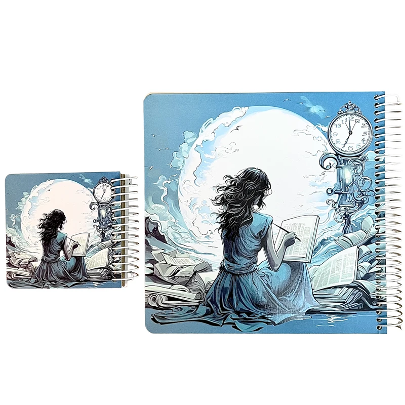 دفتر ژورنال نویسی 80 برگ مدل Mavi بسته 2 عددی