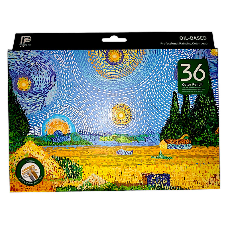 مداد رنگی 36 رنگ پرودون مدل 3636