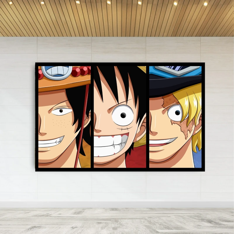 تابلو بوم طرح انیمه وان پیس - One Piece مدل SDB524