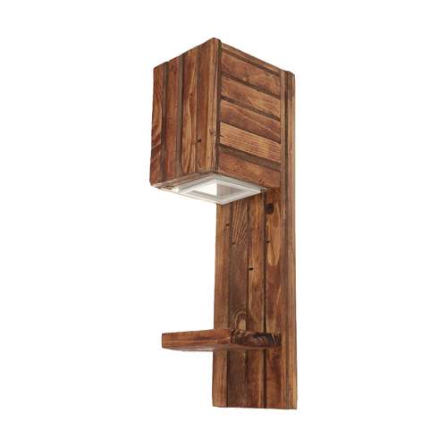 چراغ دیواری مدل چوبی کد 001