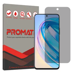Promate Resistant model privacy screen protector suitable for Honor X8a Mobile phone 