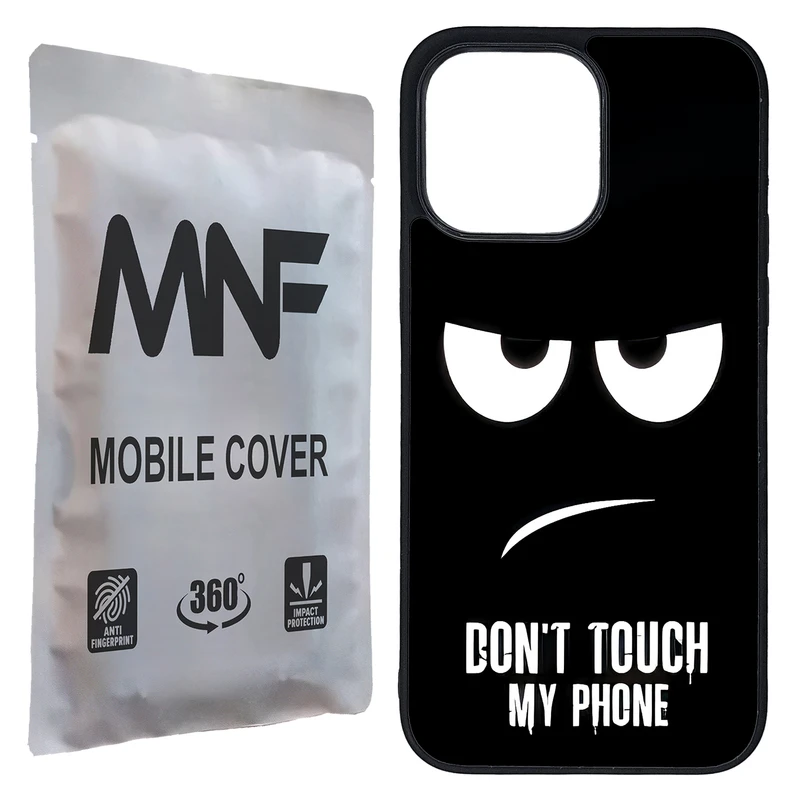 کاور ام ان اف طرح Dont Touch My Phone کد P-120 مناسب برای گوشی موبایل اپل iPhone 14 Pro Max