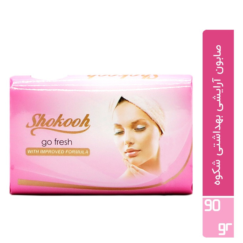 صابون شستشو شکوه مدل PI وزن 90 گرم