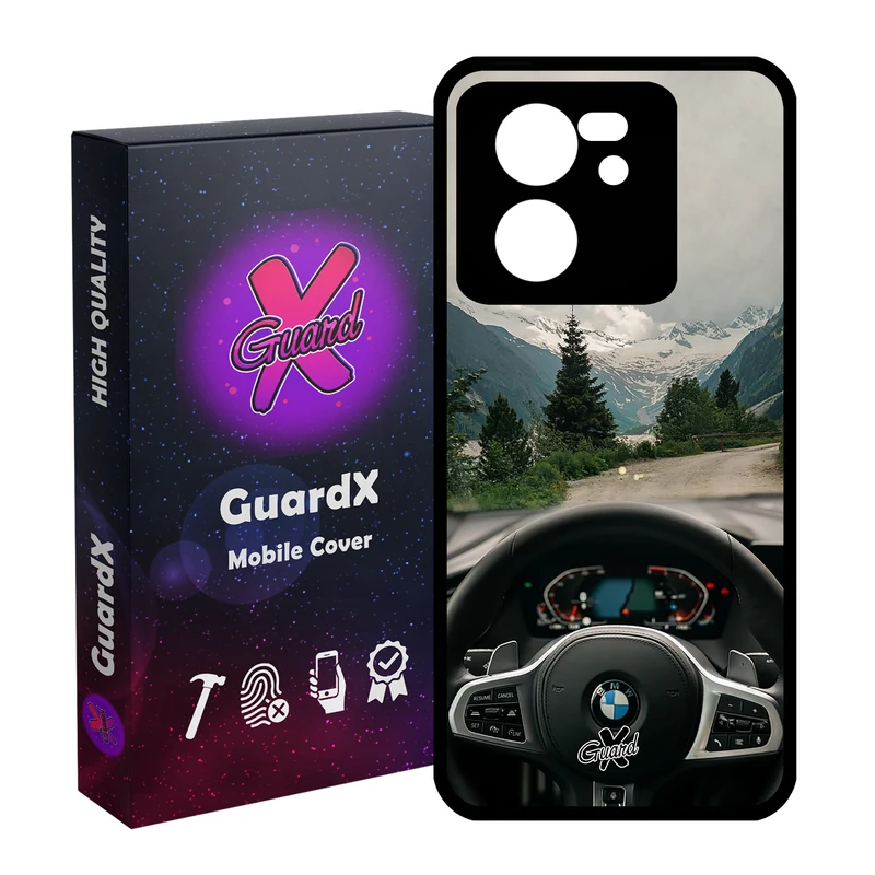کاور گارد ایکس طرح BMW مدل Glass10346 مناسب برای گوشی موبایل شیائومی 13T/13T Pro/Redmi K60 Ultra
