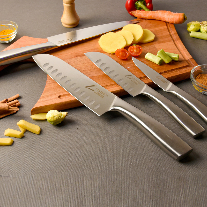 سرویس چاقوی آشپزخانه 8 پارچه لایف مستر مدل NHN-4001