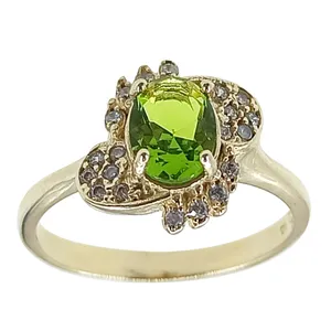 انگشتر زنانه سلین کالا مدل زبرجد ce-As157