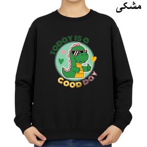 سویشرت زنانه مدل دایناسور کارتونی