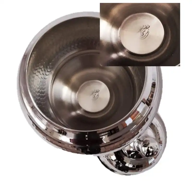 قندان مسی فضلی زنجان  مدل کروم کد 01