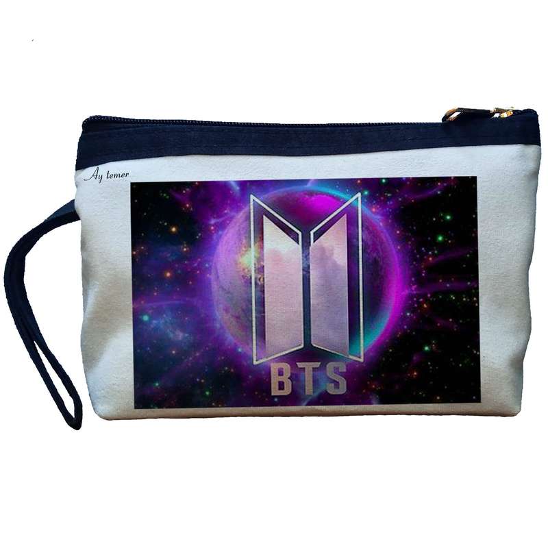 کیف لوازم آرایش زنانه آی تمر مدل بی تی اس کد 154