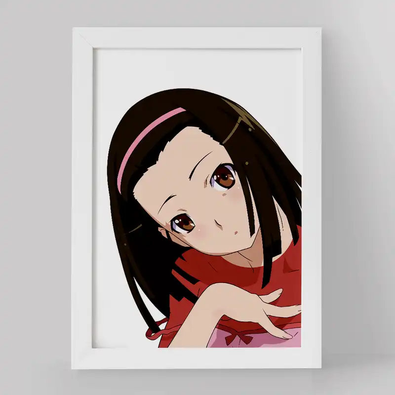 تابلو خندالو مدل سنجو گاهارا انیمه مونوگاتاری کد 16239