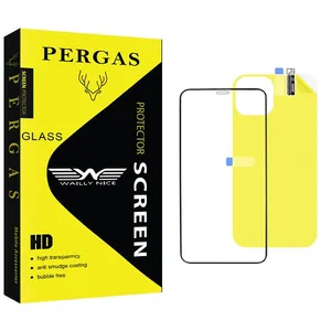 Waily Nice Pergas Screen Protector For Apple  iPhone 12 Pro Max With Back Protector
