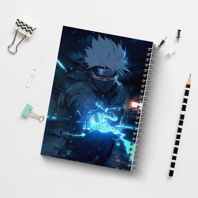 دفتر مشق 100 برگ خندالو طرح انیمه ناروتو (Naruto) کد F1350