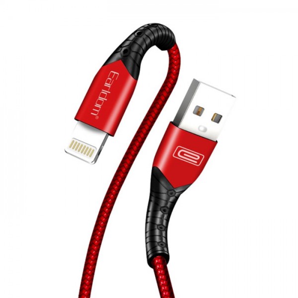 کابل تبدیل USB به لایتنینگ ارلدام مدل EC-076i طول 1 متر