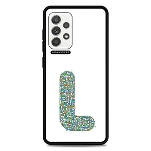 AKAM AMC-WSGA52-ALPHADOODLEBET-12 Cover For Samsung Galaxy A52