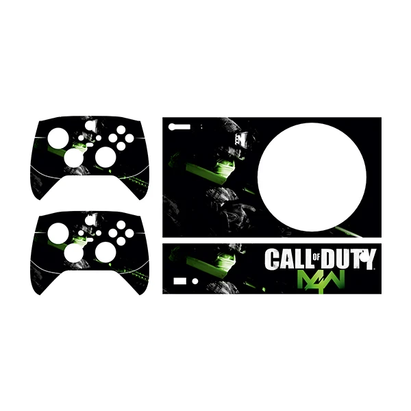 برچسب کنسول ایکس باکس series s مدل call of duty کد7 مجموعه 4 عددی