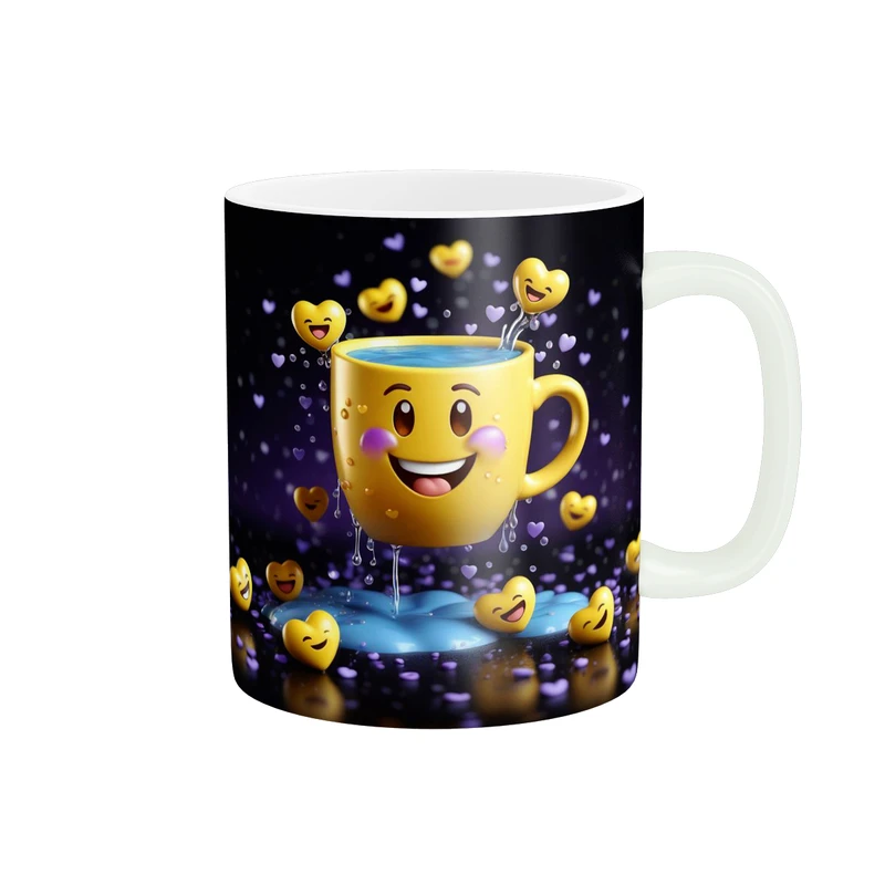 ماگ پاد آفرین طرح فنجان کد 3999