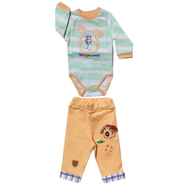 ست بادی و سرهمی نوزادی به آوران مدل پاپی 77285493 - - 2