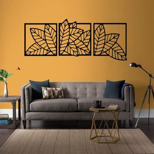 دیوارکوب مدل S25 طرح برگ بسته 3 عددی