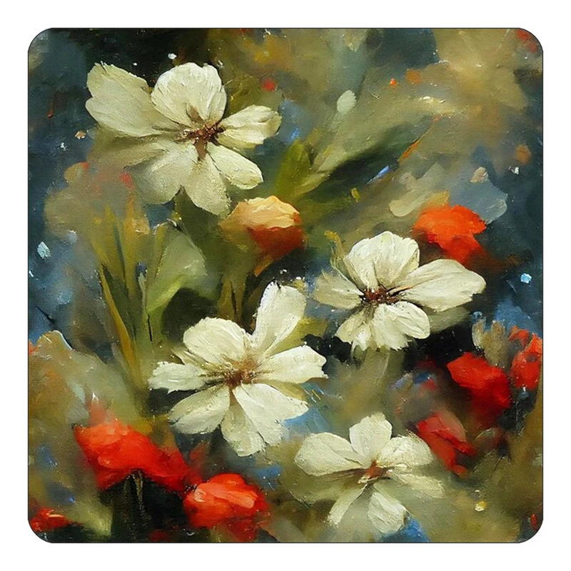 مگنت کاکتی طرح نقاشی رنگ روغن مدل mp72009