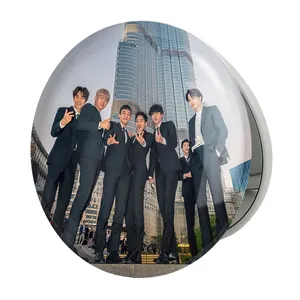 آینه جیبی خندالو طرح گروه اکسو EXO مدل تاشو کد 13641 