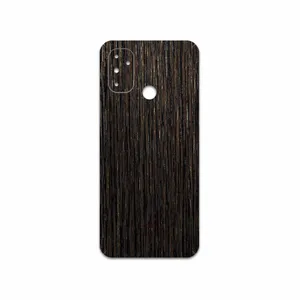 MAHOOT Dark-Gold-Stripes-Wood Cover Sticker for OnePlus Nord N100