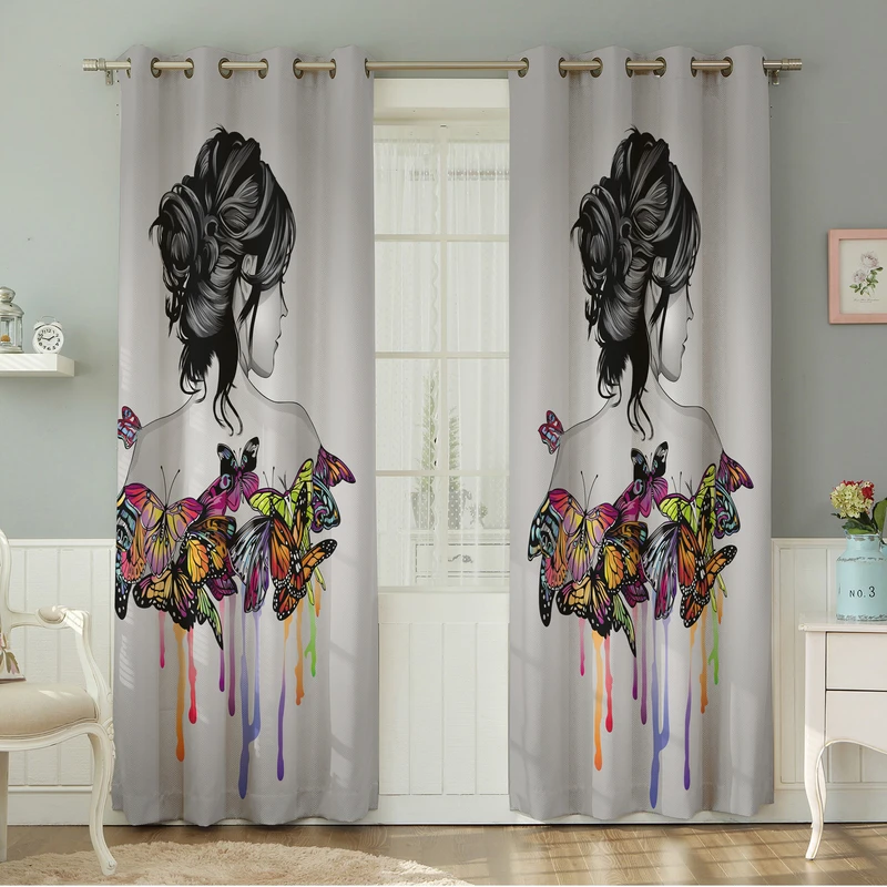 پرده نیروانا طرح مدرن   مدل مخمل کد 8577 سایز 140×280 سانتی متر