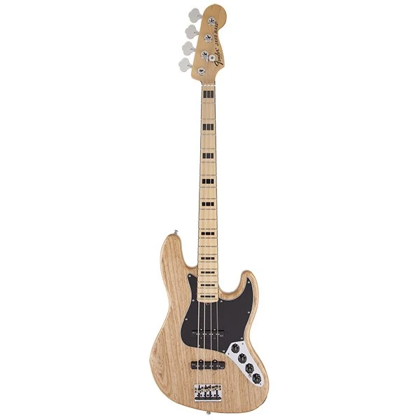 گیتار باس فندر مدل American Deluxe Jazz Bass MN Natural