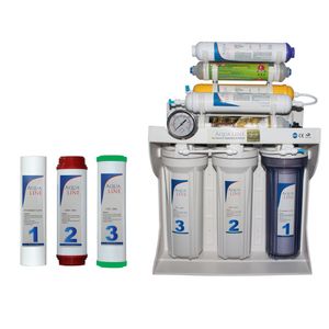 نقد و بررسی دستگاه تصفیه کننده آب آکوا لاین مدل RO-LINE 900 FIBER- PLUS به همراه فیلتر بسته 3 عددی توسط خریداران