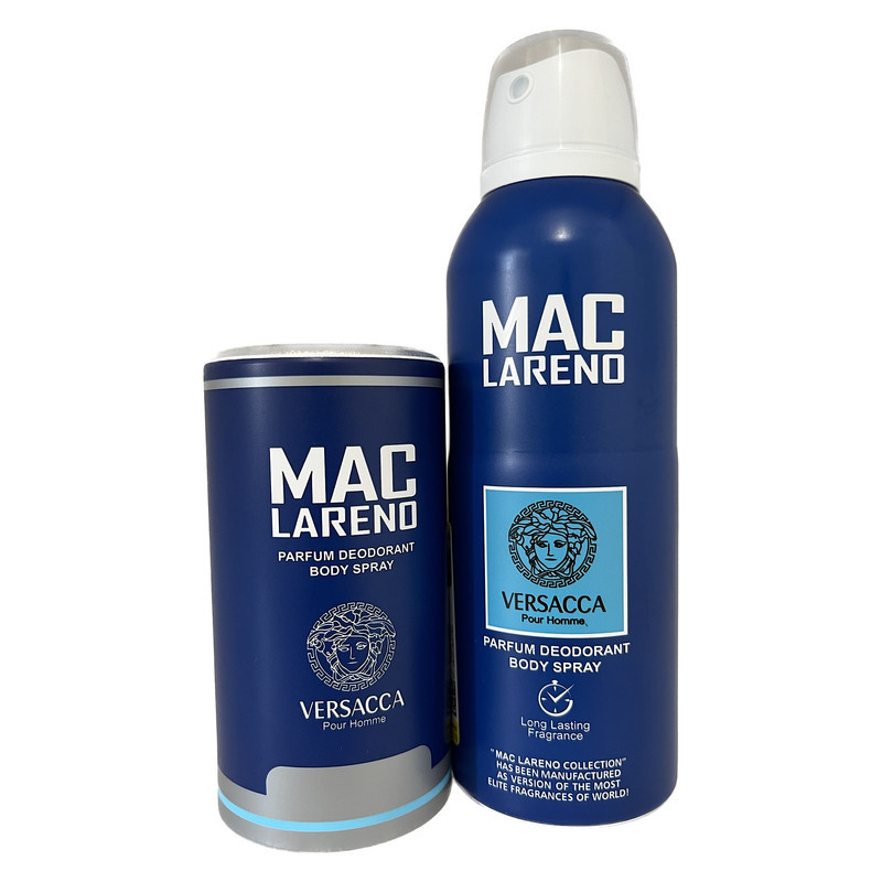 اسپری خوشبو کننده بدن مردانه مک لارنو مدل ورساچ حجم 200 میلی لیتر اسپری خوشبو کننده بدن مردانه مک لارنو مدل ورساچ حجم 200 میلی لیتر