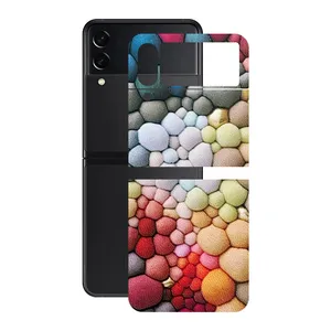 Remax cover sticker Leth model colored stone design suitable for Samsung Galaxy Z Flip3 mobile phone