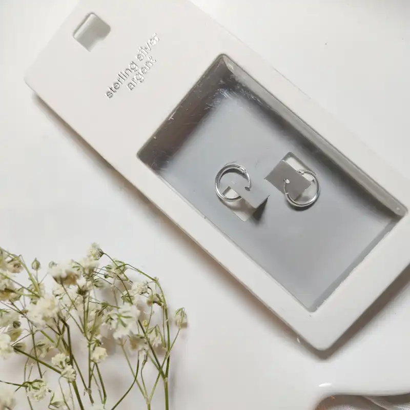 گوشواره نقره زنانه مدل ُS752