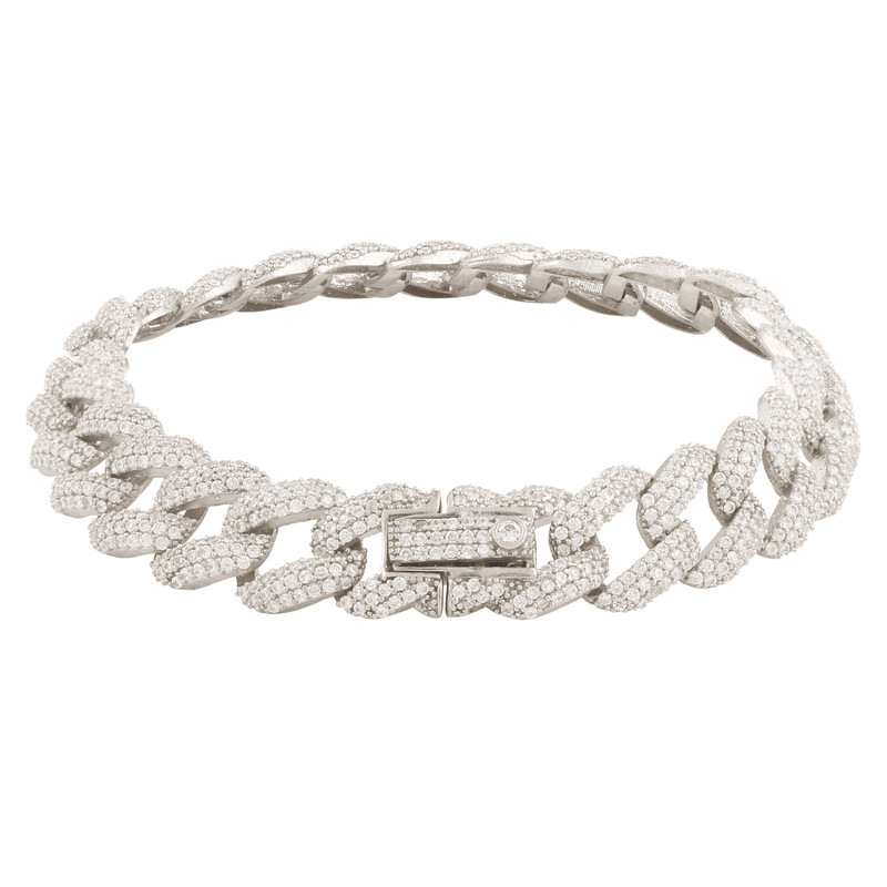 دستبند نقره زنانه مدل B3285