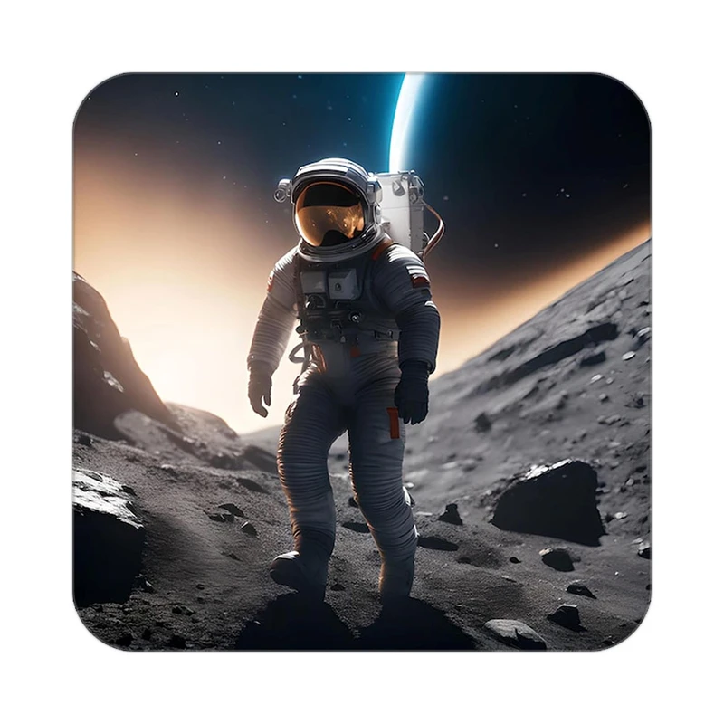 زیر لیوانی کاکتی طرح فضانورد مدل mp46119