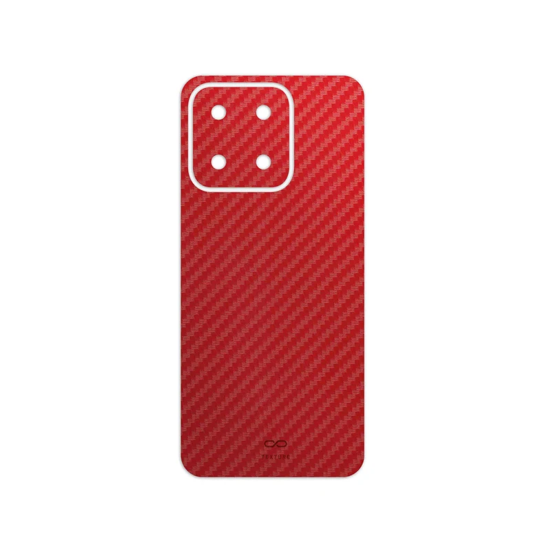 برچسب پوششی ماهوت مدل Red-Fiber مناسب برای گوشی موبایل آنر X5b Plus