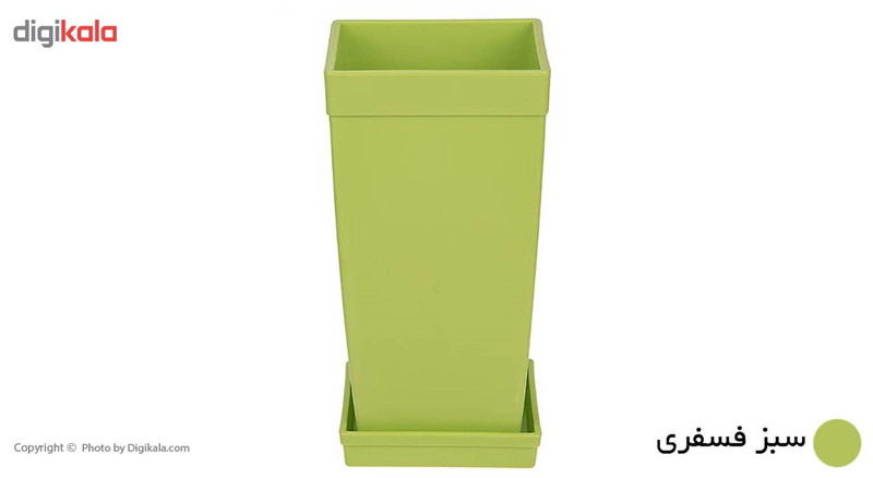 گلدان شهرآذین مدل 4018 ارتفاع 18.5 سانتی متر گلدان شهرآذین مدل 4018 ارتفاع 18.5 سانتی متر