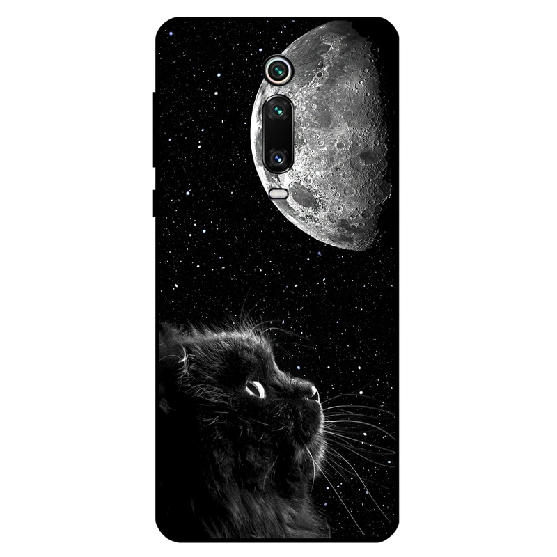 کاور مگافون طرح گربه مدل 1882 مناسب برای گوشی موبایل شیائومی Redmi K20 / K20 Pro / K20 Pro Premium