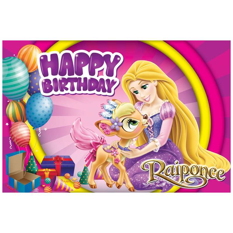 بنر تم تولد طرح راپونزل کد 1105