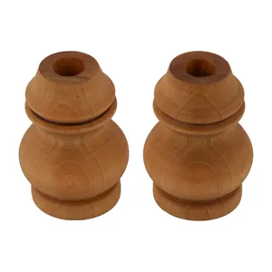 جاشمعی چوبی کد 02 مجموعه 2 عددی