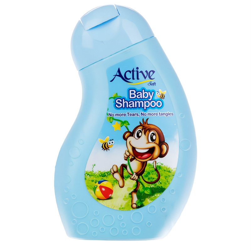 شامپو مو بچه اکتیو مدل Soft حجم 250 میلی لیتر مجموعه 2 عددی شامپو مو بچه اکتیو مدل Soft حجم 250 میلی لیتر مجموعه 2 عددی