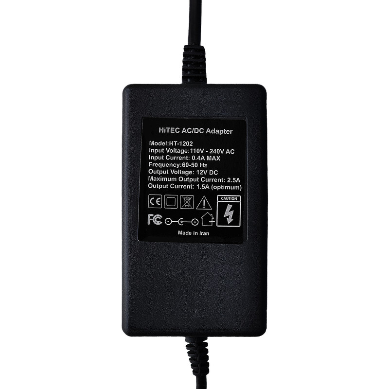 آداپتور 12 ولت 2 آمپر مدل HT-1202