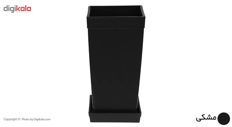 گلدان شهرآذین مدل 4018 ارتفاع 18.5 سانتی متر گلدان شهرآذین مدل 4018 ارتفاع 18.5 سانتی متر